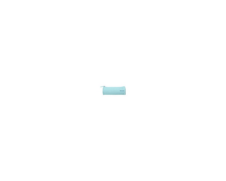 Estuche portatodo liderpapel classic cilindrico ancho 210x70mm azul celeste