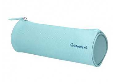 Estuche portatodo liderpapel classic cilindrico ancho 210x70mm azul celeste Estuche portatodo liderpapel classic cilindrico ancho 210x70mm azul celeste