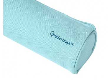 Estuche portatodo liderpapel classic cilindrico ancho 210x70mm azul celeste Estuche portatodo liderpapel classic cilindrico ancho 210x70mm azul celeste