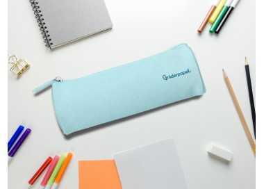 Estuche portatodo liderpapel classic cilindrico ancho 210x70mm azul celeste Estuche portatodo liderpapel classic cilindrico ancho 210x70mm azul celeste