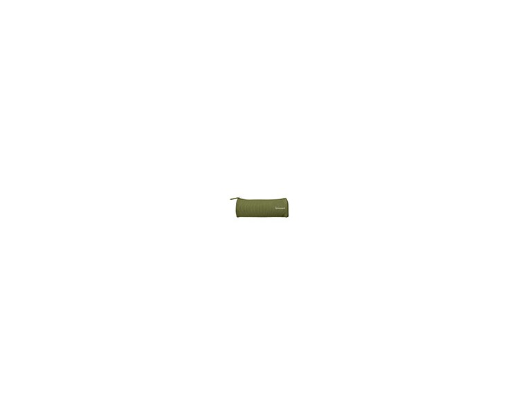 Estuche portatodo liderpapel classic cilindrico ancho 210x70mm verde militar