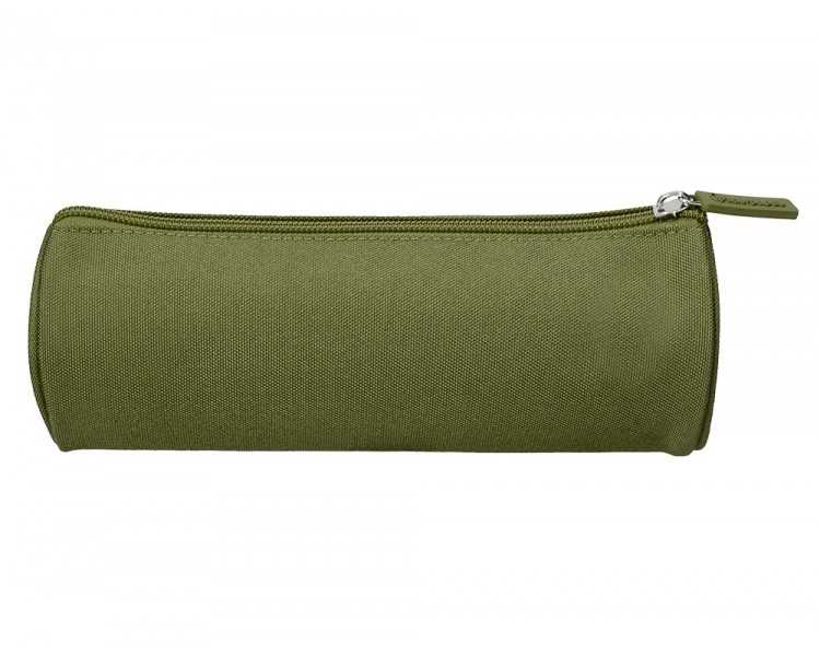Estuche portatodo liderpapel classic cilindrico ancho 210x70mm verde militar