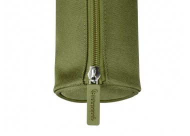 Estuche portatodo liderpapel classic cilindrico ancho 210x70mm verde militar