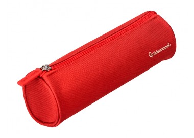 Estuche portatodo liderpapel classic cilindrico ancho 210x70mm rojo