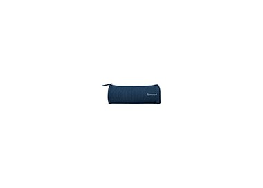 Estuche portatodo liderpapel classic cilindrico ancho 210x70mm azul marino