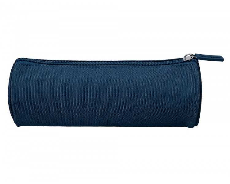 Estuche portatodo liderpapel classic cilindrico ancho 210x70mm azul marino