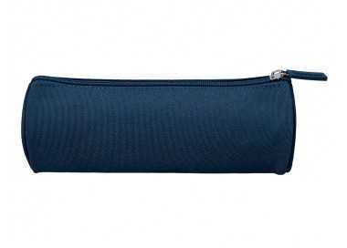 Estuche portatodo liderpapel classic cilindrico ancho 210x70mm azul marino