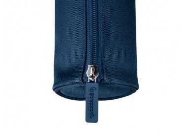 Estuche portatodo liderpapel classic cilindrico ancho 210x70mm azul marino