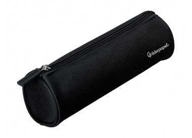 Estuche portatodo liderpapel classic cilindrico ancho 210x70mm negro