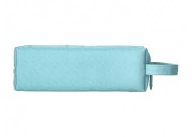Estuche portatodo liderpapel classic rectangular con asa 210x70mm azul celeste