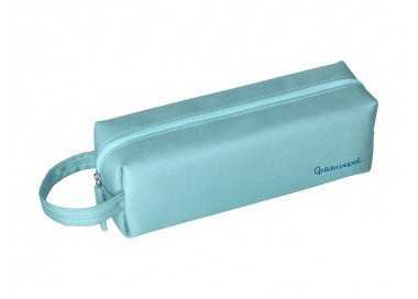 Estuche portatodo liderpapel classic rectangular con asa 210x70mm azul celeste
