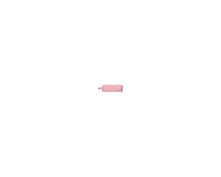 Estuche portatodo liderpapel classic rectangular con asa 210x70mm rosa