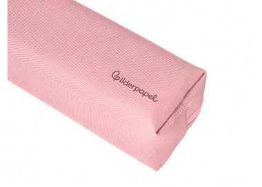 Estuche portatodo liderpapel classic rectangular con asa 210x70mm rosa Estuche portatodo liderpapel classic rectangular con asa 210x70mm rosa
