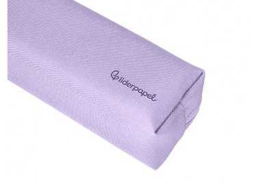 Estuche portatodo liderpapel classic rectangular con asa 210x70mm lila