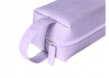 Estuche portatodo liderpapel classic rectangular con asa 210x70mm lila