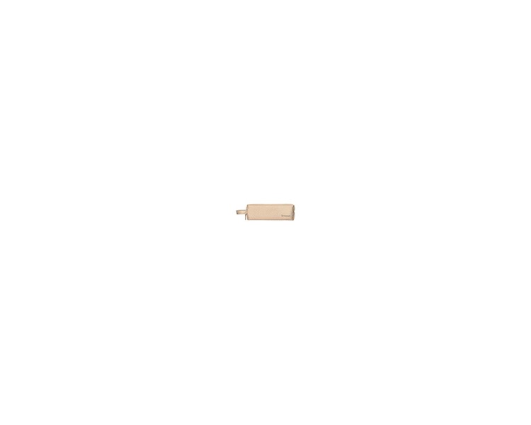 Estuche portatodo liderpapel classic rectangular con asa 210x70mm crema