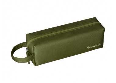 Estuche portatodo liderpapel classic rectangular con asa 210x70mm verde militar Estuche portatodo liderpapel classic rectangular con asa 210x70mm verde militar