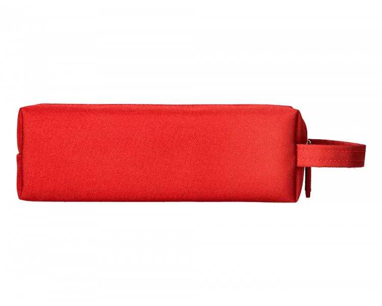 Estuche portatodo liderpapel classic rectangular con asa 210x70mm rojo