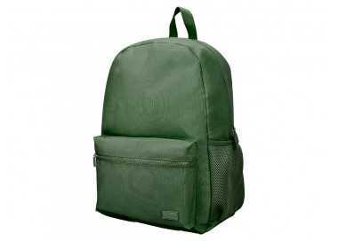 Mochila liderpapel core con compartimento lateral elastico verde militar 15 l 400x125x300 mm