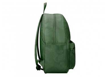 Mochila liderpapel core con compartimento lateral elastico verde militar 15 l 400x125x300 mm