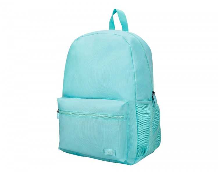 Mochila liderpapel core con compartimento lateral elastico turquesa 15 l 400x125x300 mm
