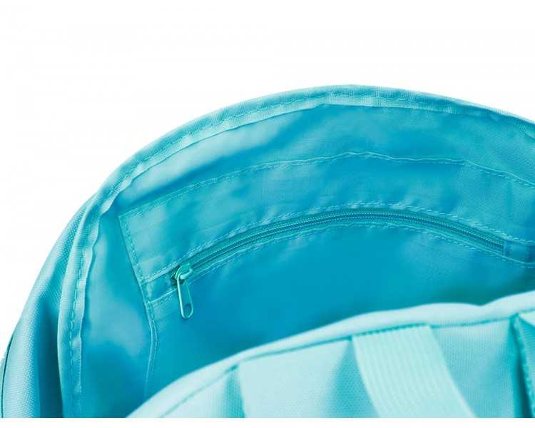 Mochila liderpapel core con compartimento lateral elastico turquesa 15 l 400x125x300 mm