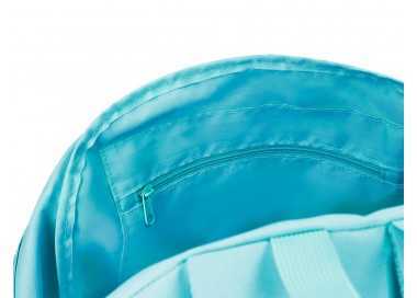 Mochila liderpapel core con compartimento lateral elastico turquesa 15 l 400x125x300 mm