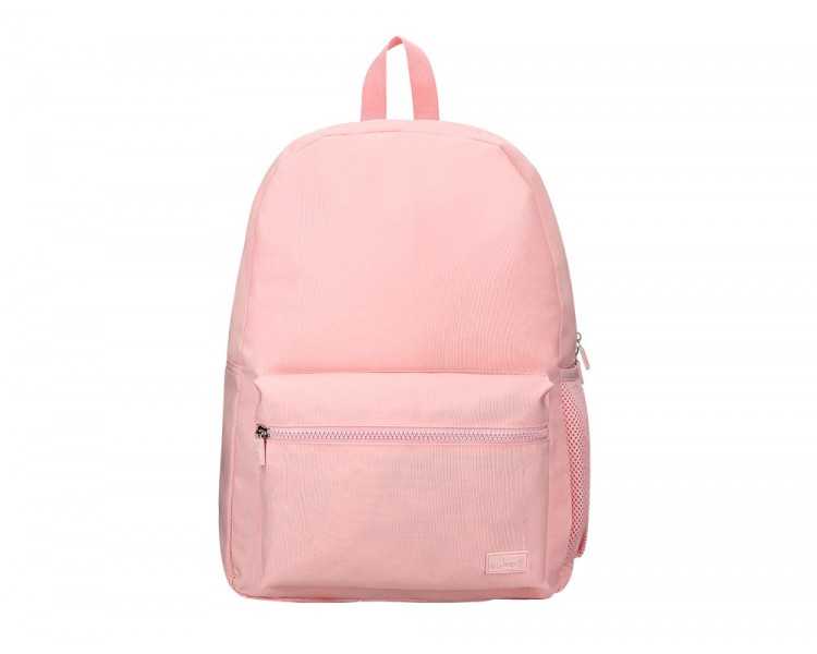 Mochila liderpapel core con compartimento lateral elastico rosa 15 l 400x125x300 mm
