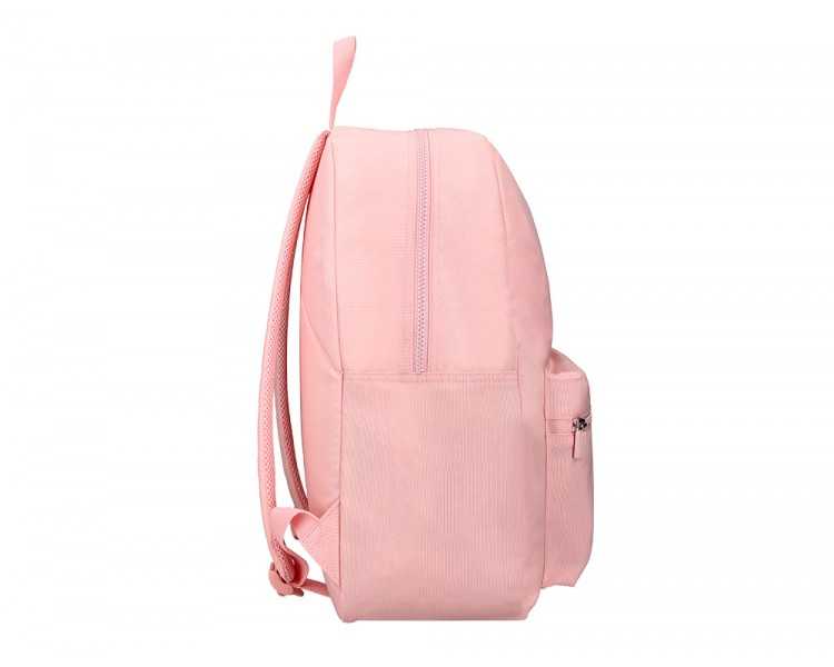 Mochila liderpapel core con compartimento lateral elastico rosa 15 l 400x125x300 mm