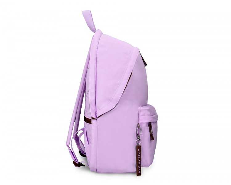 Mochila antartik basic pack con bolsillo para portatil morado 20 l 300x160x420 mm