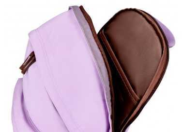 Mochila antartik basic pack con bolsillo para portatil morado 20 l 300x160x420 mm