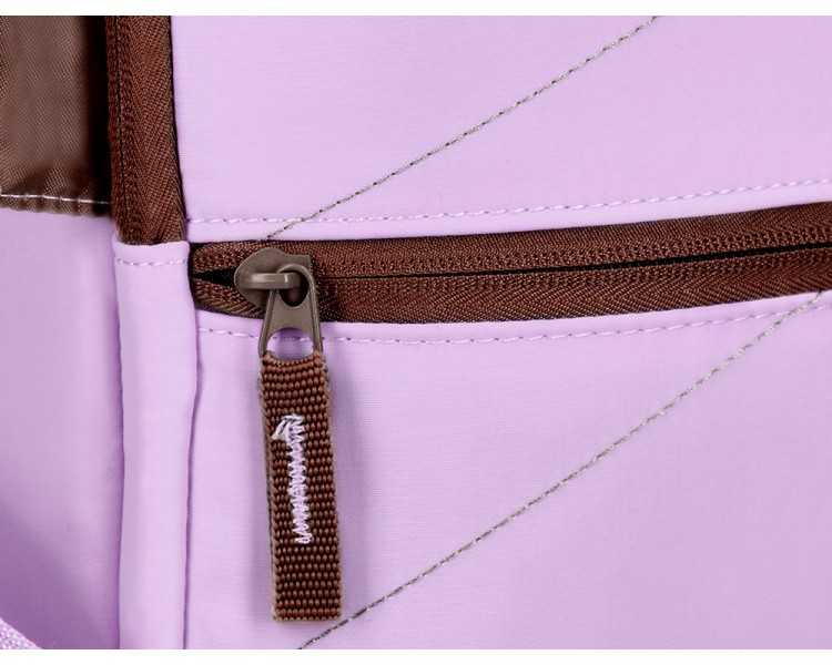 Mochila antartik basic pack con bolsillo para portatil morado 20 l 300x160x420 mm