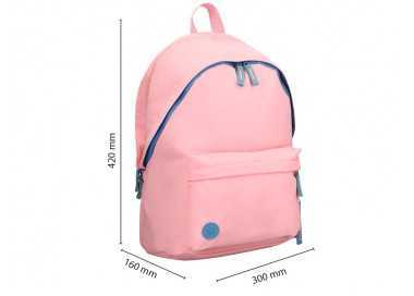 Mochila antartik basic pack con bolsillo para portatil rosa 20 l 300x160x420 mm