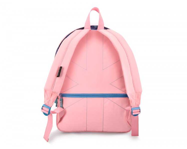Mochila antartik basic pack con bolsillo para portatil rosa 20 l 300x160x420 mm
