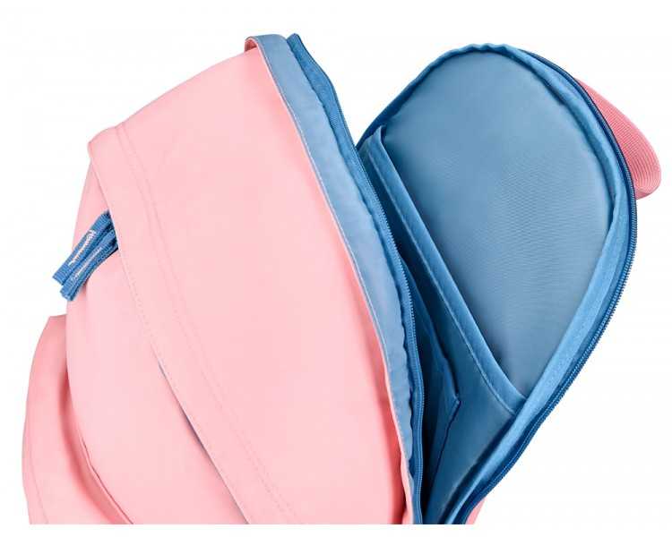 Mochila antartik basic pack con bolsillo para portatil rosa 20 l 300x160x420 mm