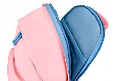 Mochila antartik basic pack con bolsillo para portatil rosa 20 l 300x160x420 mm