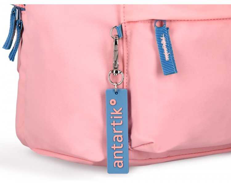 Mochila antartik basic pack con bolsillo para portatil rosa 20 l 300x160x420 mm