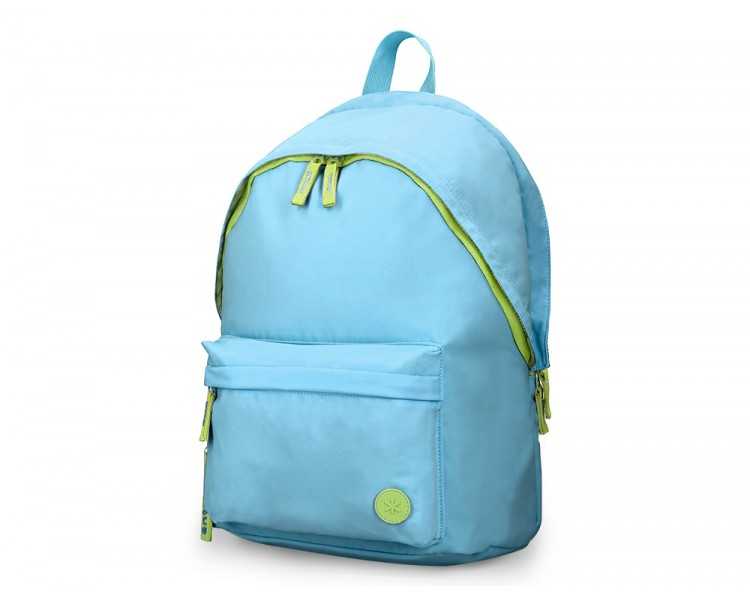 Mochila antartik basic pack con bolsillo para portatil turquesa 20 l 300x160x420 mm
