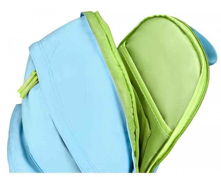Mochila antartik basic pack con bolsillo para portatil turquesa 20 l 300x160x420 mm