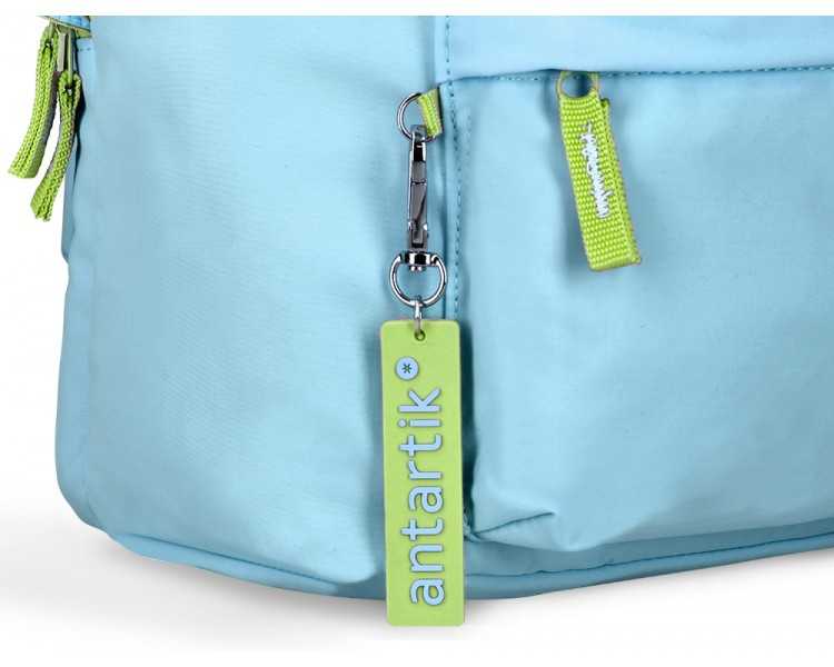 Mochila antartik basic pack con bolsillo para portatil turquesa 20 l 300x160x420 mm