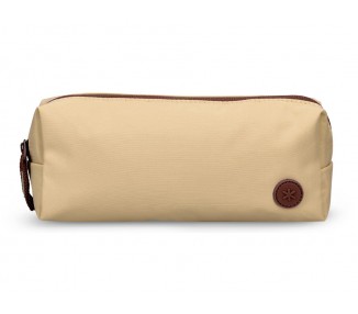 Estuche portatodo antartik basic pack 1 compartimento beige compañero mochila 80x55x210 mm