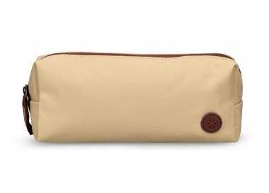Estuche portatodo antartik basic pack 1 compartimento beige compañero mochila 80x55x210 mm