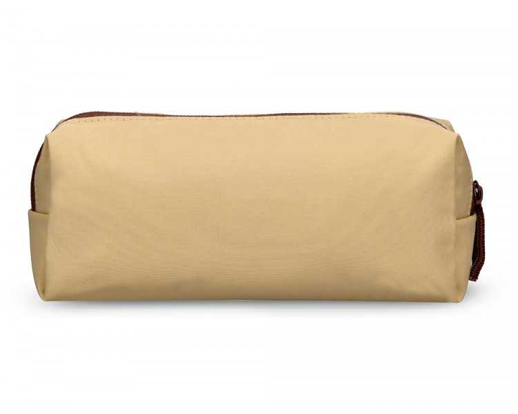 Estuche portatodo antartik basic pack 1 compartimento beige compañero mochila 80x55x210 mm