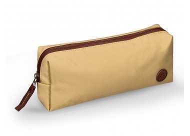 Estuche portatodo antartik basic pack 1 compartimento beige compañero mochila 80x55x210 mm