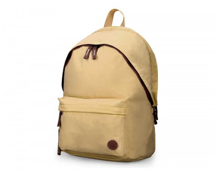 Mochila antartik basic pack con bolsillo para portatil beige 20 l 300x160x420 mm