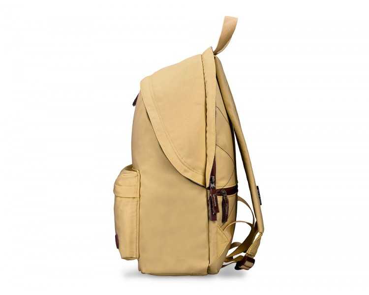 Mochila antartik basic pack con bolsillo para portatil beige 20 l 300x160x420 mm