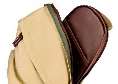 Mochila antartik basic pack con bolsillo para portatil beige 20 l 300x160x420 mm