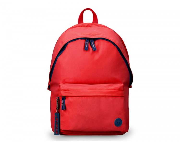 Mochila antartik basic pack con bolsillo para portatil granate 20 l 300x160x420 mm