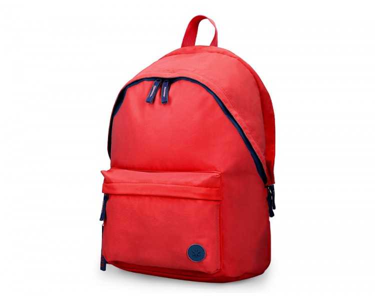 Mochila antartik basic pack con bolsillo para portatil granate 20 l 300x160x420 mm