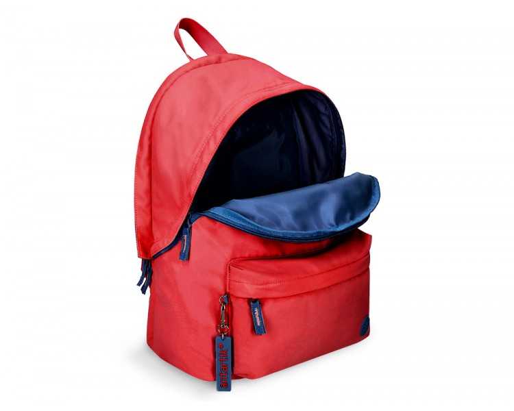 Mochila antartik basic pack con bolsillo para portatil granate 20 l 300x160x420 mm